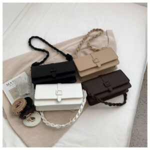 High-Quality PU Leather Luxury Crossbody Handbag for Women – Designer Messenger & Shoulder Style