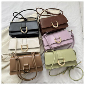 Women PU Leather Shoulder Bag Adjustable Strap Crossbody Bag for Women Fashion Messenger Bags